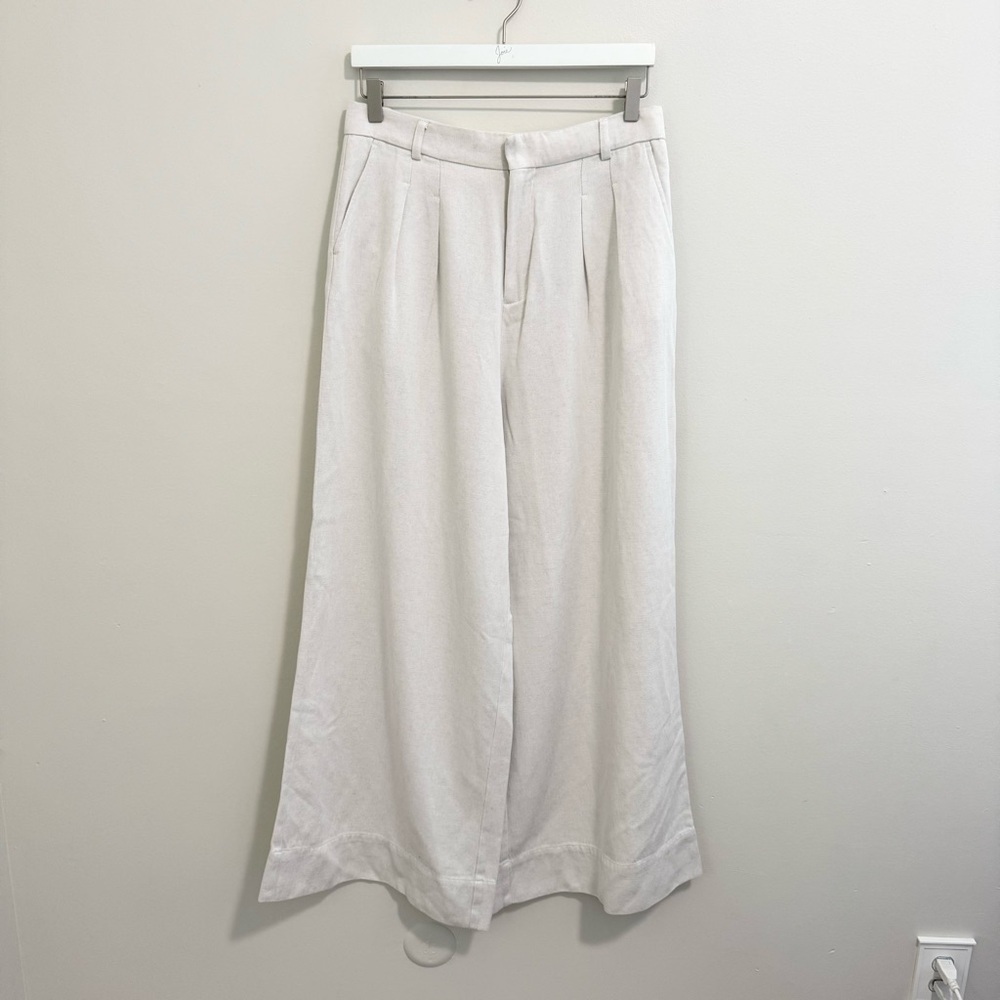 Rabens Saloner NWT Briana Hemp Wide Leg Pants